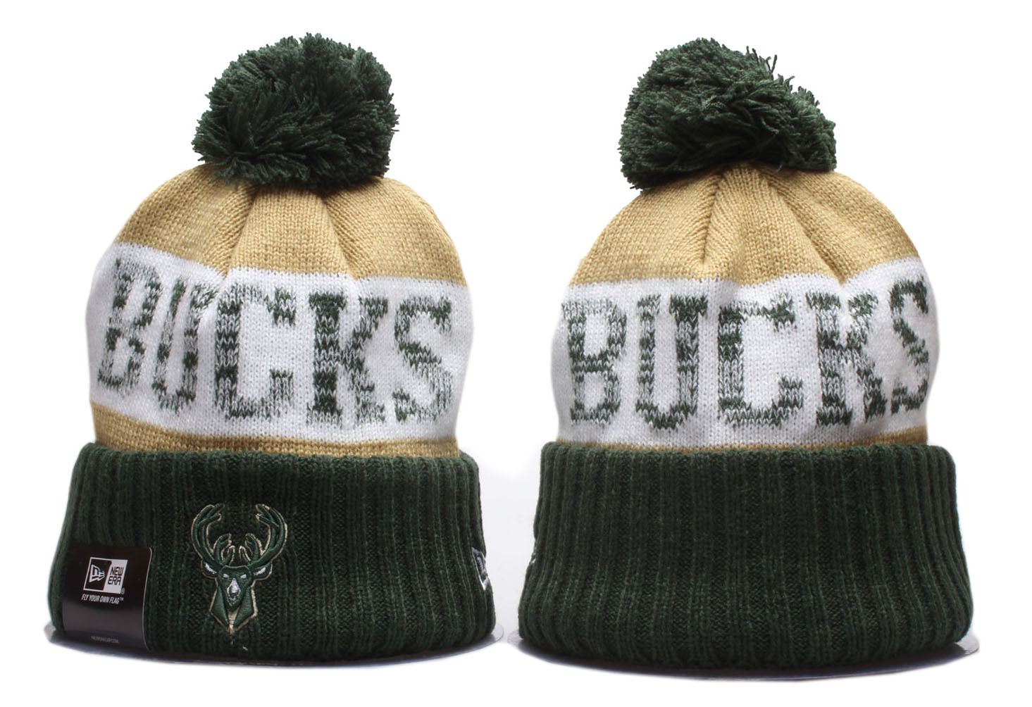 2020 NBA Milwaukee Bucks Beanies